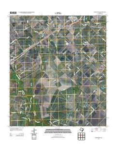 Kendleton 2013 topographic map thumbnail