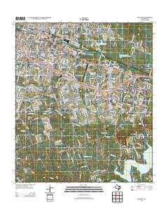 Killeen 2012 topographic map thumbnail