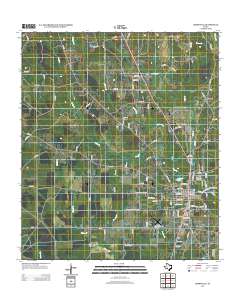 Kirbyville 2012 topographic map thumbnail