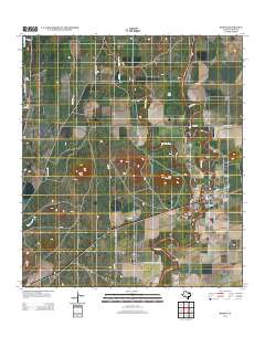 Knippa 2012 topographic map thumbnail