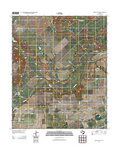 Knox City NW 2013 topographic map thumbnail