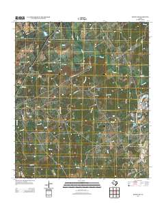 Kosse East 2013 topographic map thumbnail