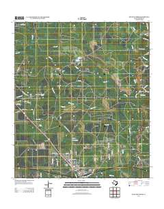 Kountze North 2013 topographic map thumbnail