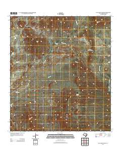 Tule Mountain 2012 topographic map thumbnail