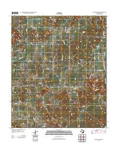 Turkey Creek 2012 topographic map thumbnail