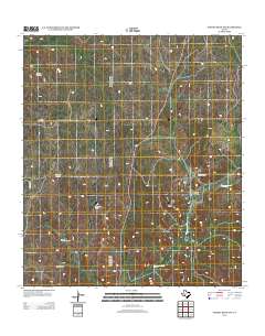 Turney Draw NW 2012 topographic map thumbnail
