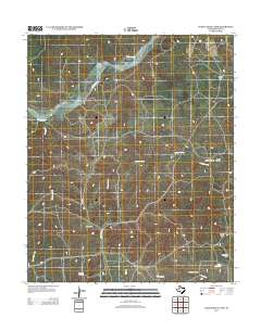 Turtle Hole Camp 2012 topographic map thumbnail
