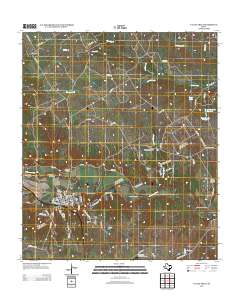 Valley Mills 2012 topographic map thumbnail