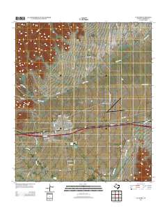Van Horn 2012 topographic map thumbnail