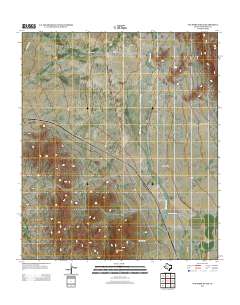 Van Horn Wells 2012 topographic map thumbnail