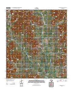 Vanderpool 2013 topographic map thumbnail