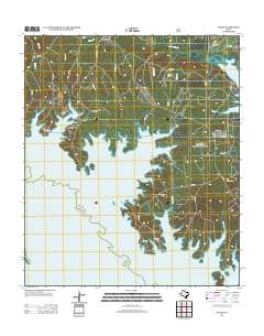 Veach 2013 topographic map thumbnail