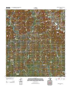 Timber Creek 2013 topographic map thumbnail