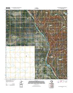 Tovar Creek West 2012 topographic map thumbnail