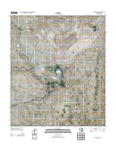 Toyah Lake 2013 topographic map thumbnail
