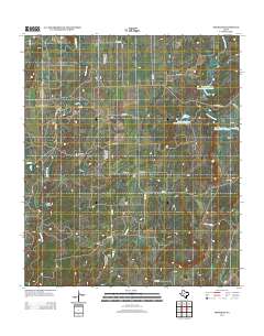 Trickham 2013 topographic map thumbnail