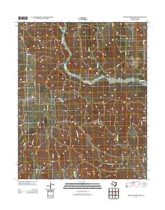 Troublesome Creek 2012 topographic map thumbnail