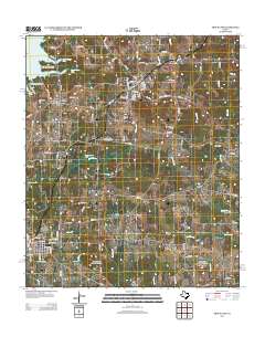 Troup East 2012 topographic map thumbnail
