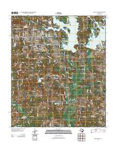 Troup West 2012 topographic map thumbnail