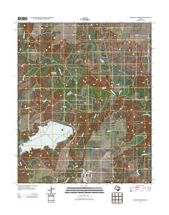 Truscott North 2013 topographic map thumbnail