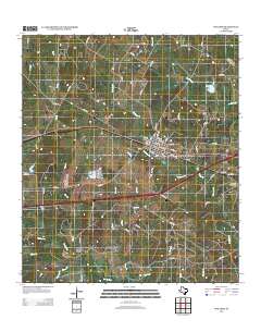 Waelder 2013 topographic map thumbnail