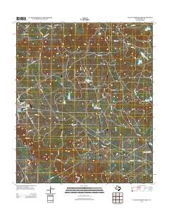 Walnut Springs East 2013 topographic map thumbnail
