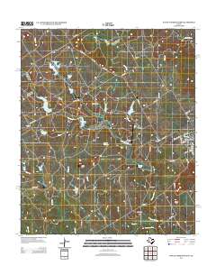Walnut Springs West 2012 topographic map thumbnail