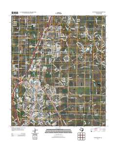 Waxahachie 2012 topographic map thumbnail