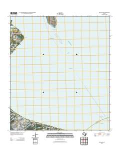 Bacliff 2013 topographic map thumbnail