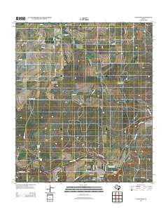 Paint Rock 2013 topographic map thumbnail
