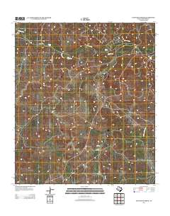Paint Rock Spring 2012 topographic map thumbnail