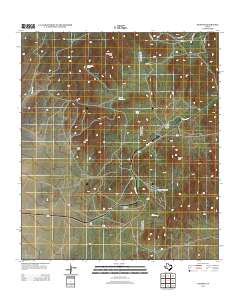 Paisano 2012 topographic map thumbnail