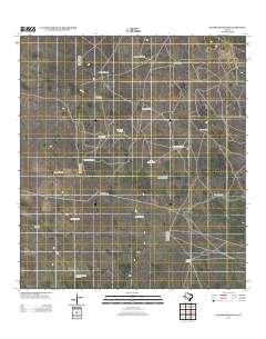 Palomas Ranch SW 2013 topographic map thumbnail