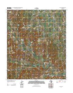 Paluxy 2012 topographic map thumbnail
