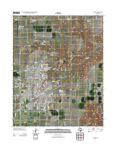 Pampa 2012 topographic map thumbnail