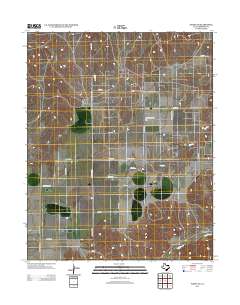 Pampa NE 2012 topographic map thumbnail