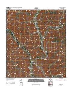 Pandale 2012 topographic map thumbnail