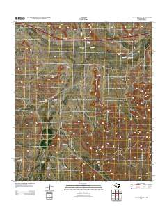 Panther Bluff 2012 topographic map thumbnail