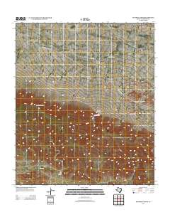 Panther Canyon 2012 topographic map thumbnail