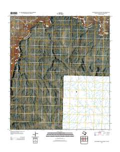 Panther Gulch East 2013 topographic map thumbnail