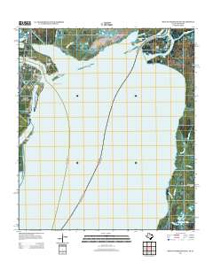 West of Greens Bayou 2013 topographic map thumbnail
