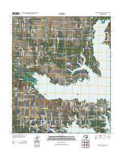 West Tawakoni 2012 topographic map thumbnail