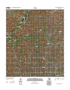 White Draw NW 2012 topographic map thumbnail