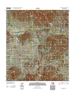 White Hills 2012 topographic map thumbnail