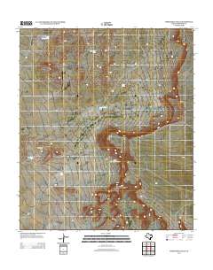 Whiterock Hills 2013 topographic map thumbnail
