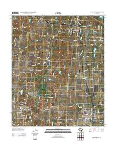 Whitewright 2013 topographic map thumbnail