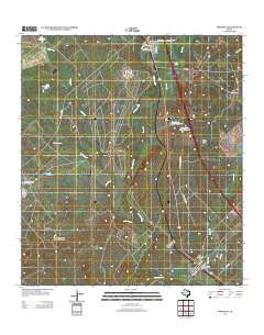 Whitsett 2012 topographic map thumbnail