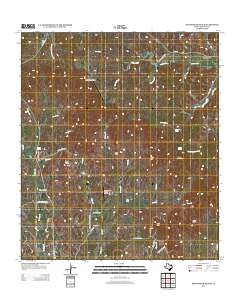 Whitworth Ranch 2012 topographic map thumbnail