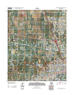 Wichita Falls West 2013 topographic map thumbnail