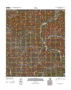 Wiley Waterhole 2012 topographic map thumbnail